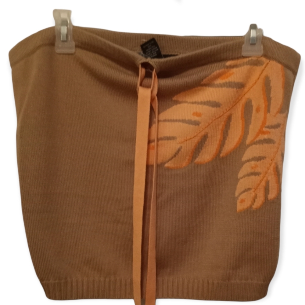 Sweater Tube Top